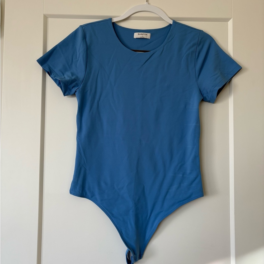 Babaton Blue bodysuit